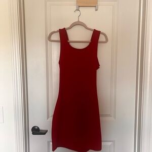 Roxy Red Sheath Mini Dress